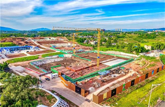 永川第四水厂建设进度“过半”