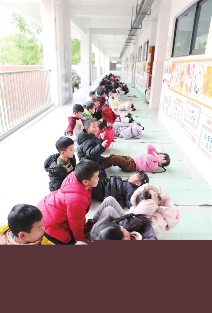 红旗小学文昌路校区大课间别具一格