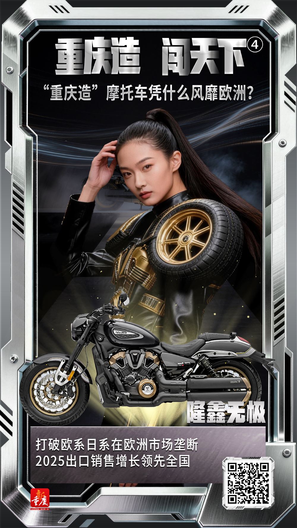 党报记者一线蹲点·重庆造闯天下④|“重庆造”摩托车何以风靡欧洲