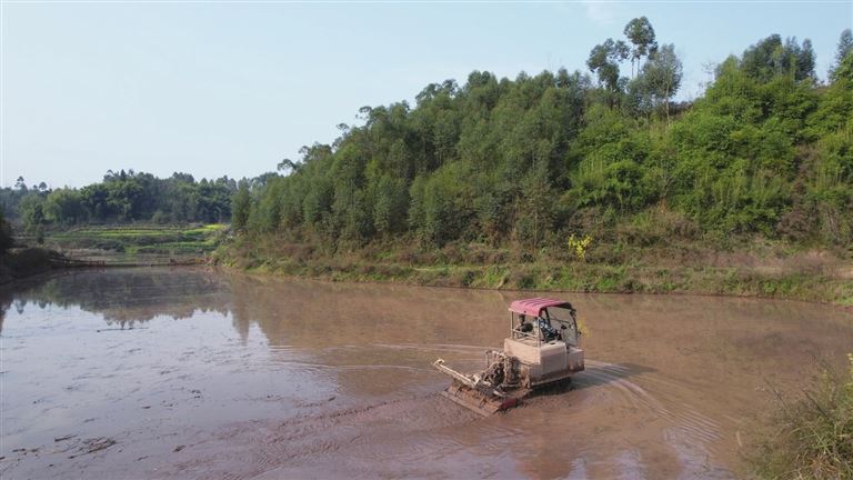 双石镇：农机轰鸣闹春耕社会化服务助丰收